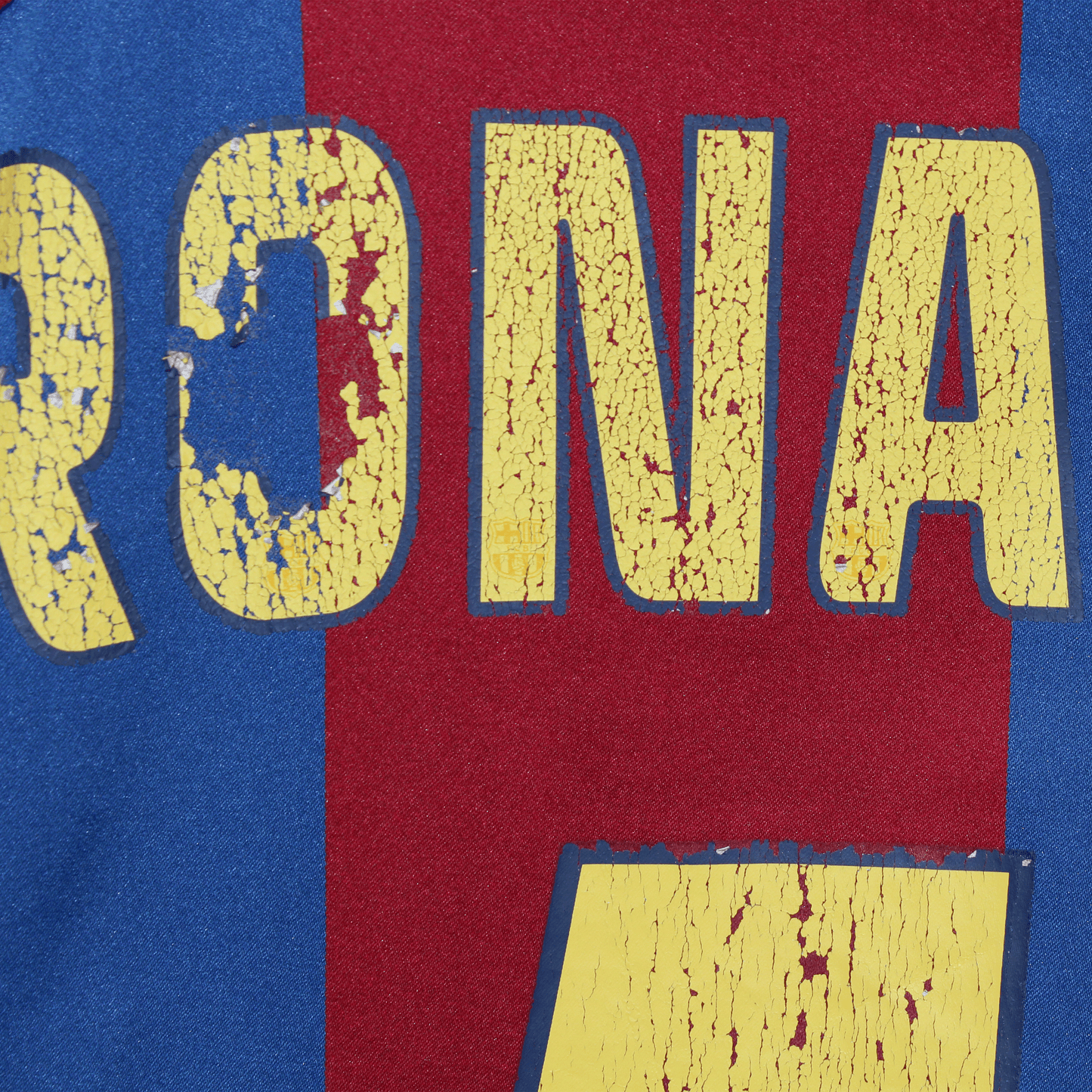 fc barcelona 04/05 fcb trikot (l) "10 ronaldinho" nike