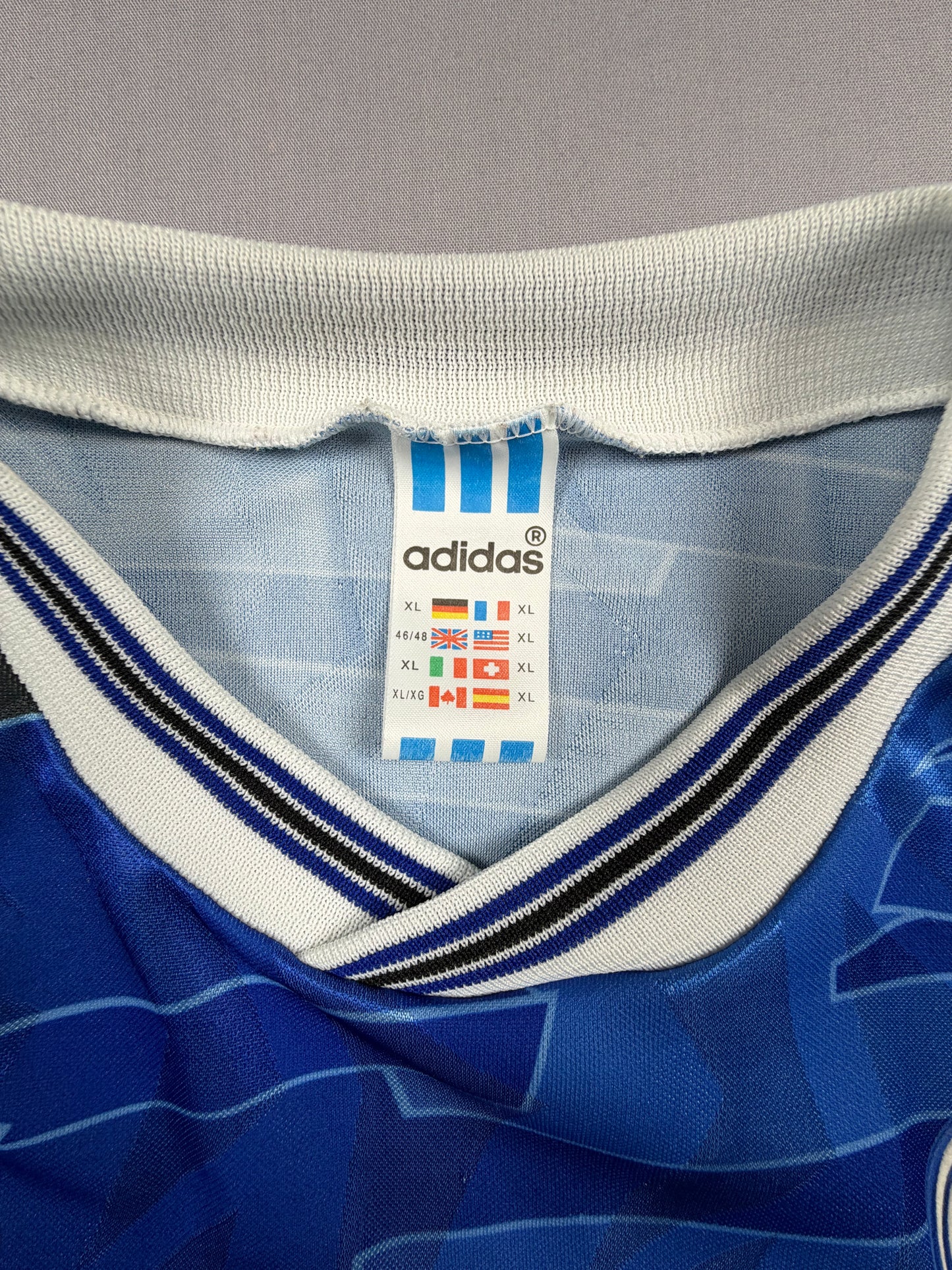 fc schalke 04 92/93 s04 trikot (xl) adidas