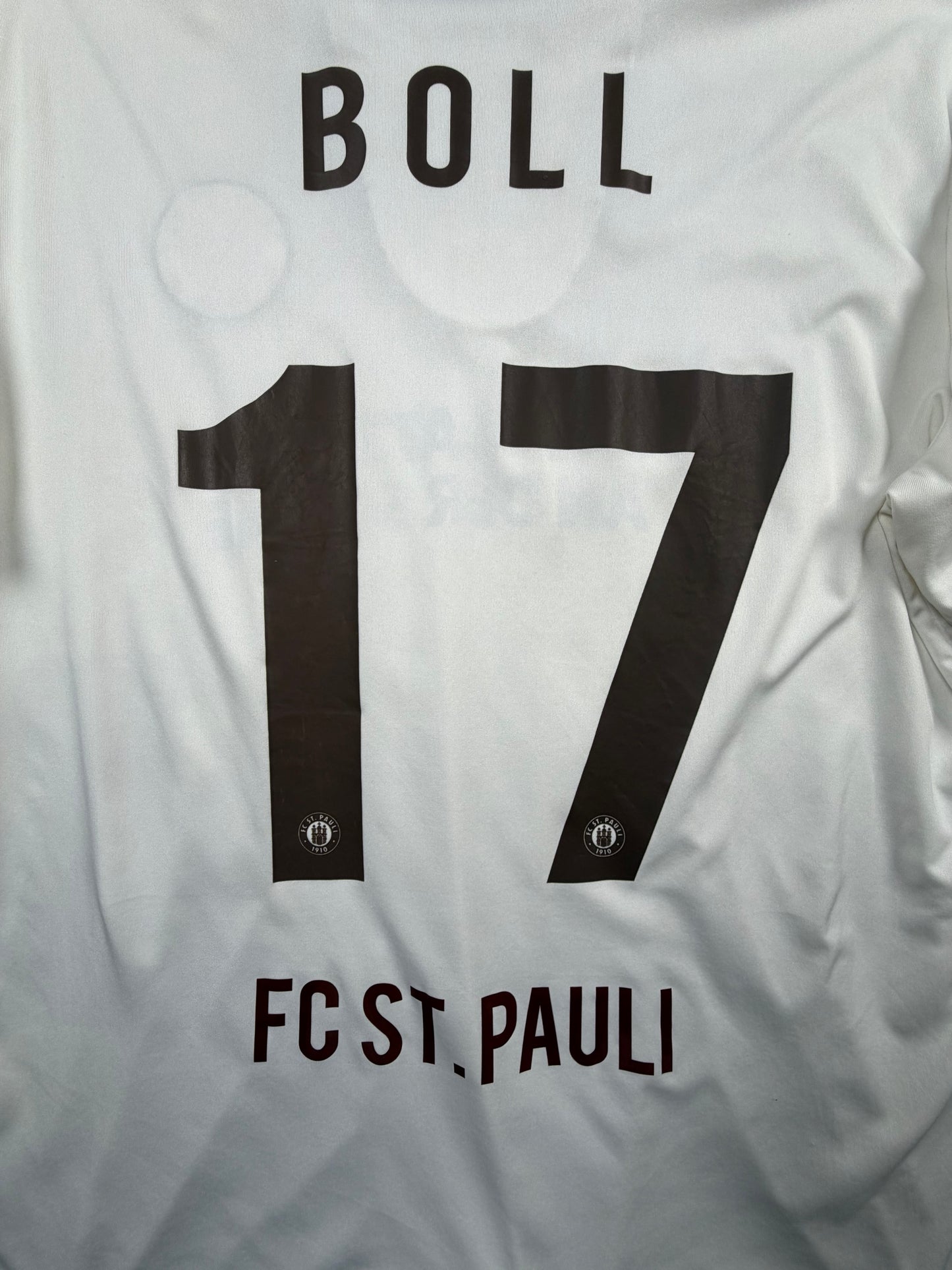 fc st. pauli 10/11 fcsp trikot (xxl) "17 boll" do you football