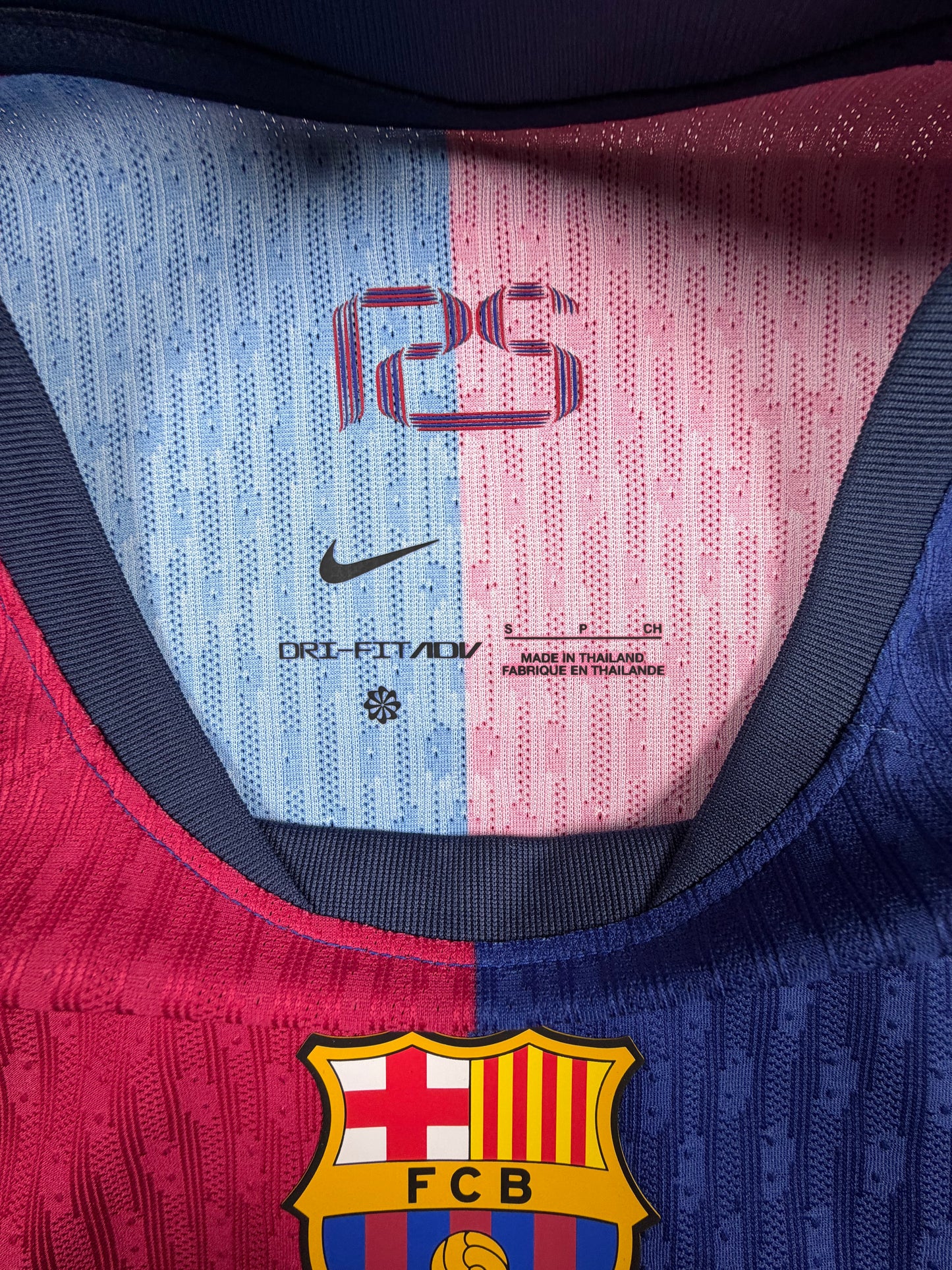 fc barcelona 24/25 fcb trikot (s) spielerversion nike