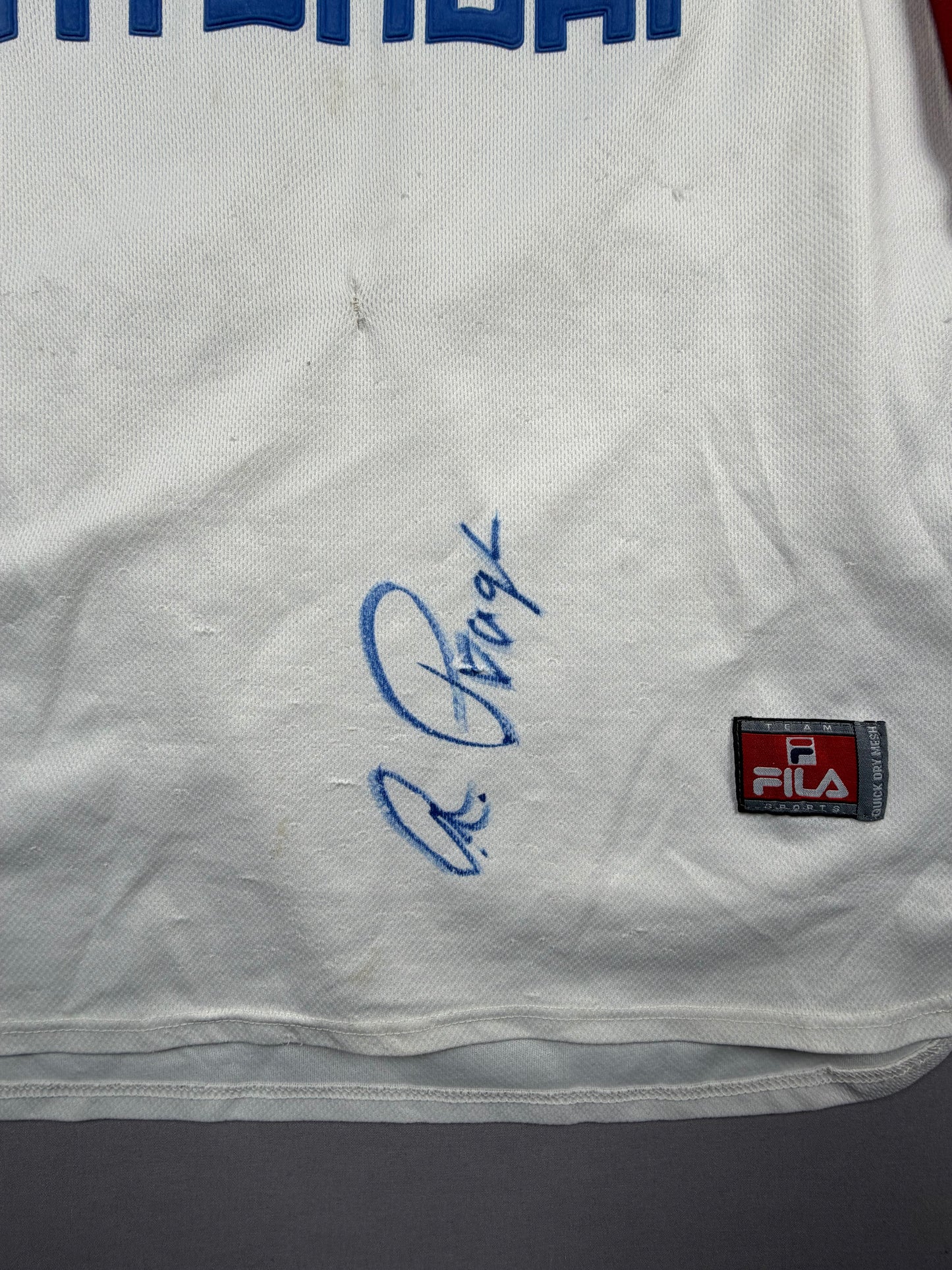 hamburger sv 99/00 hsv trikot (xxl) "22 präger" fila
