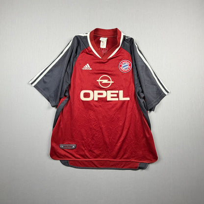 FC Bayern München 01/02 FCB Trikot (L/XL) "7 Scholl" Adidas