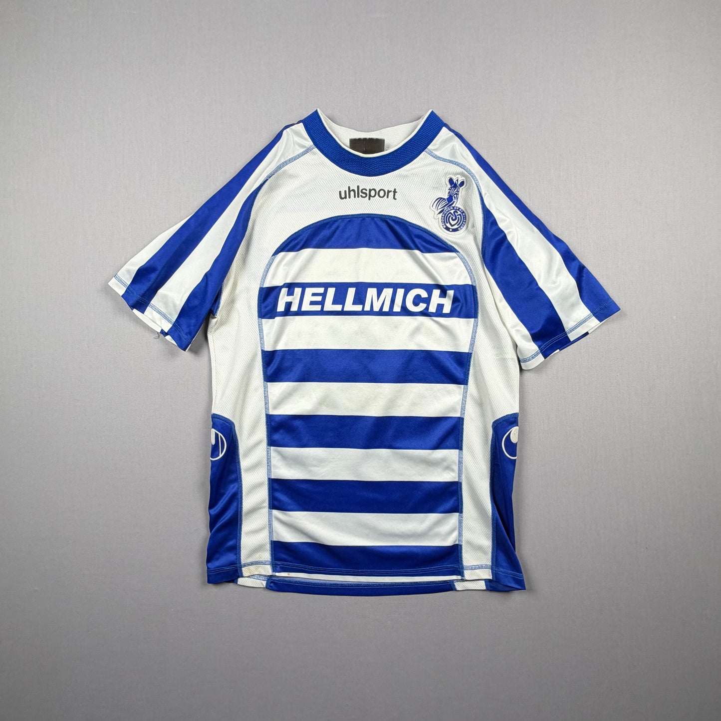 msv duisburg 03/04 msv trikot (8-9) "8" uhlsport