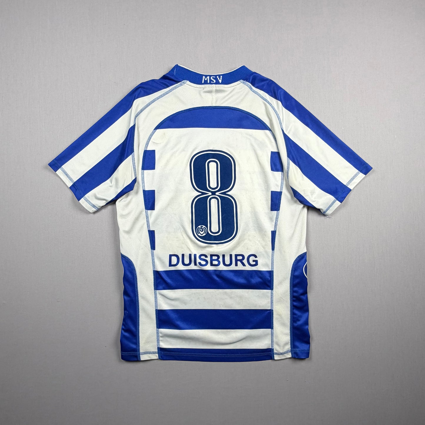 msv duisburg 03/04 msv trikot (8-9) "8" uhlsport