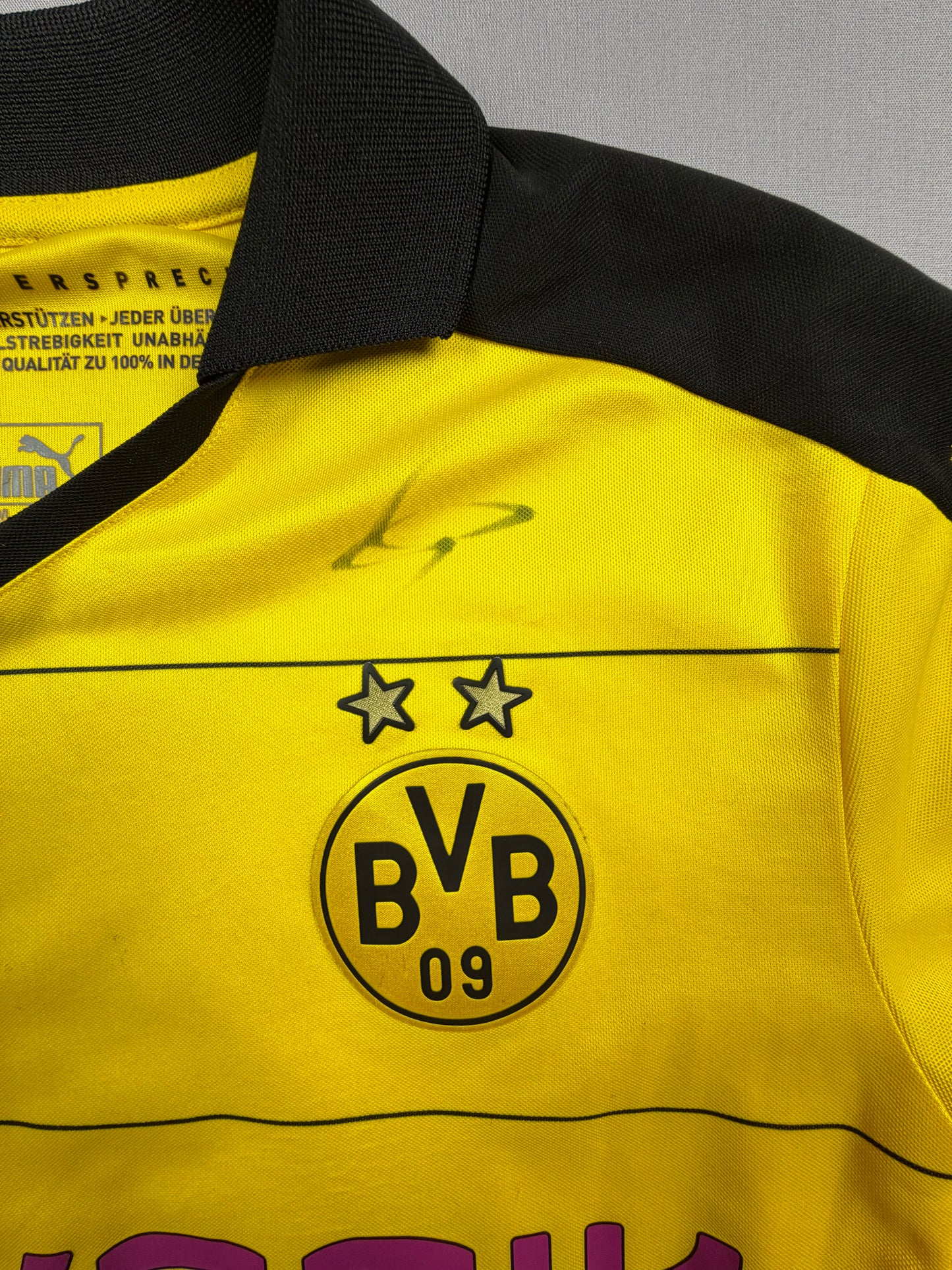borussia dortmund 15/16 bvb trikot (m) "27 castro" puma