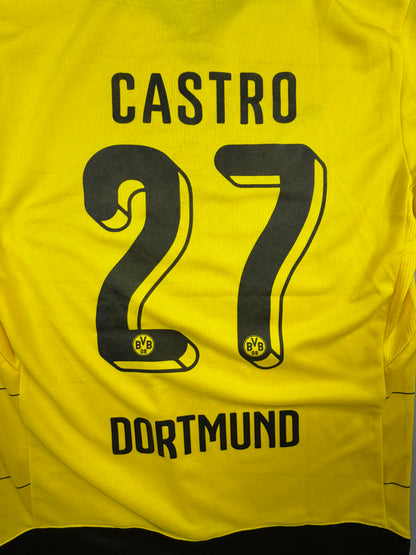 Borussia Dortmund 15/16 BVB Trikot (M) "27 Castro" Puma