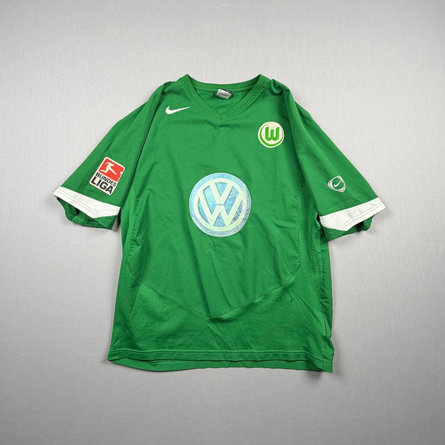 vfl wolfsburg 05/06 wob trikot (l) "9 klimowicz" nike