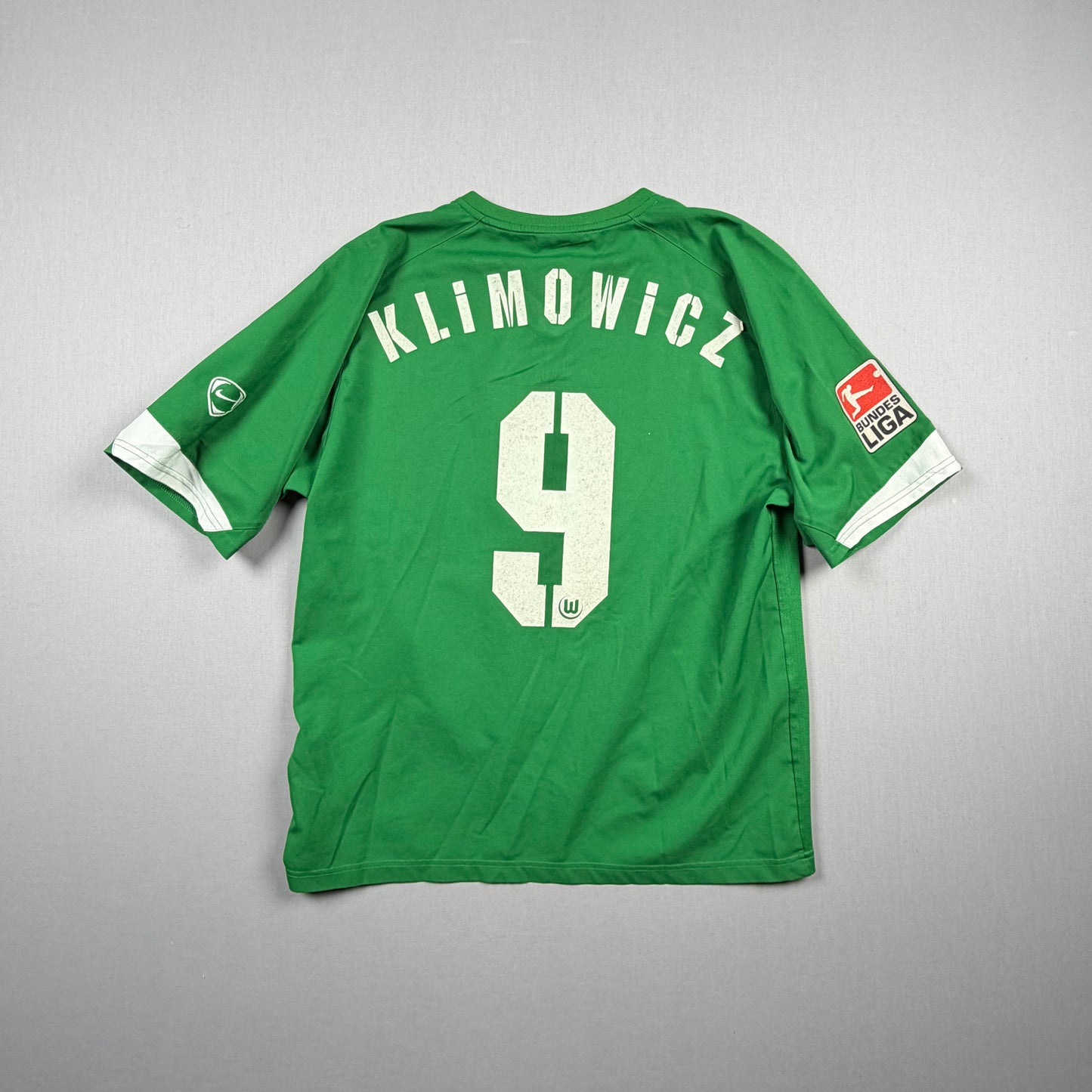 vfl wolfsburg 05/06 wob trikot (l) "9 klimowicz" nike
