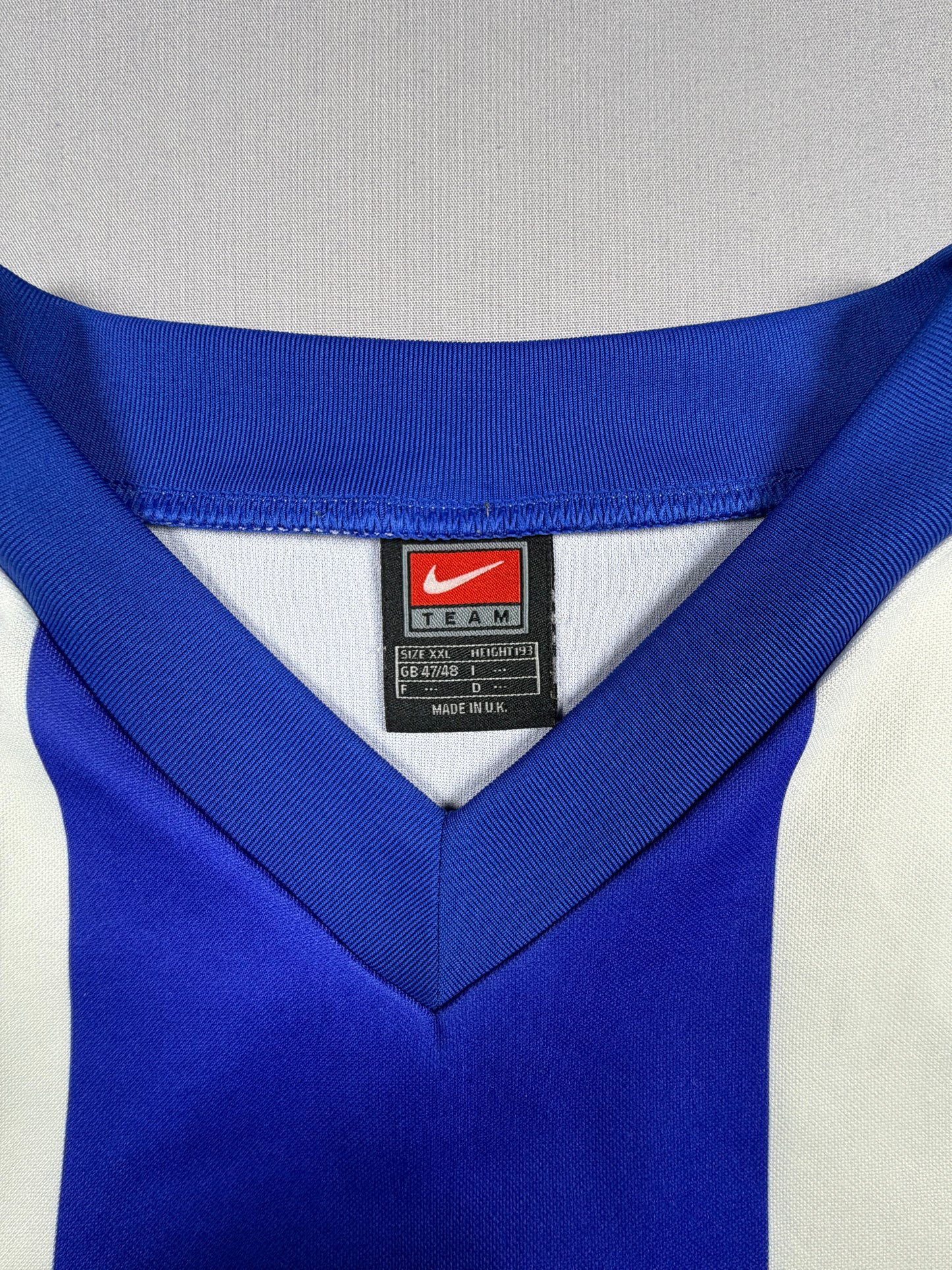 hertha bsc berlin 99/00 bsc trikot (xxl) "33 rehmer" nike