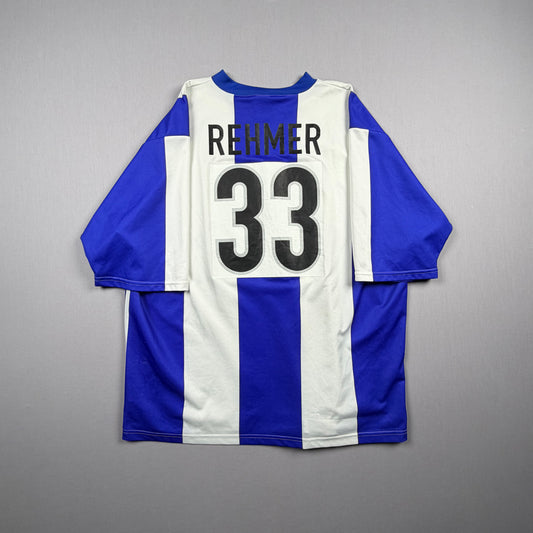Hertha BSC Berlin 99/00 BSC Trikot (XXL) "33 Rehmer" Nike