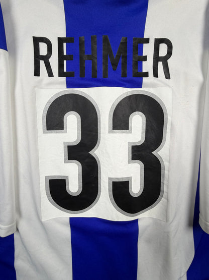 Hertha BSC Berlin 99/00 BSC Trikot (XXL) "33 Rehmer" Nike