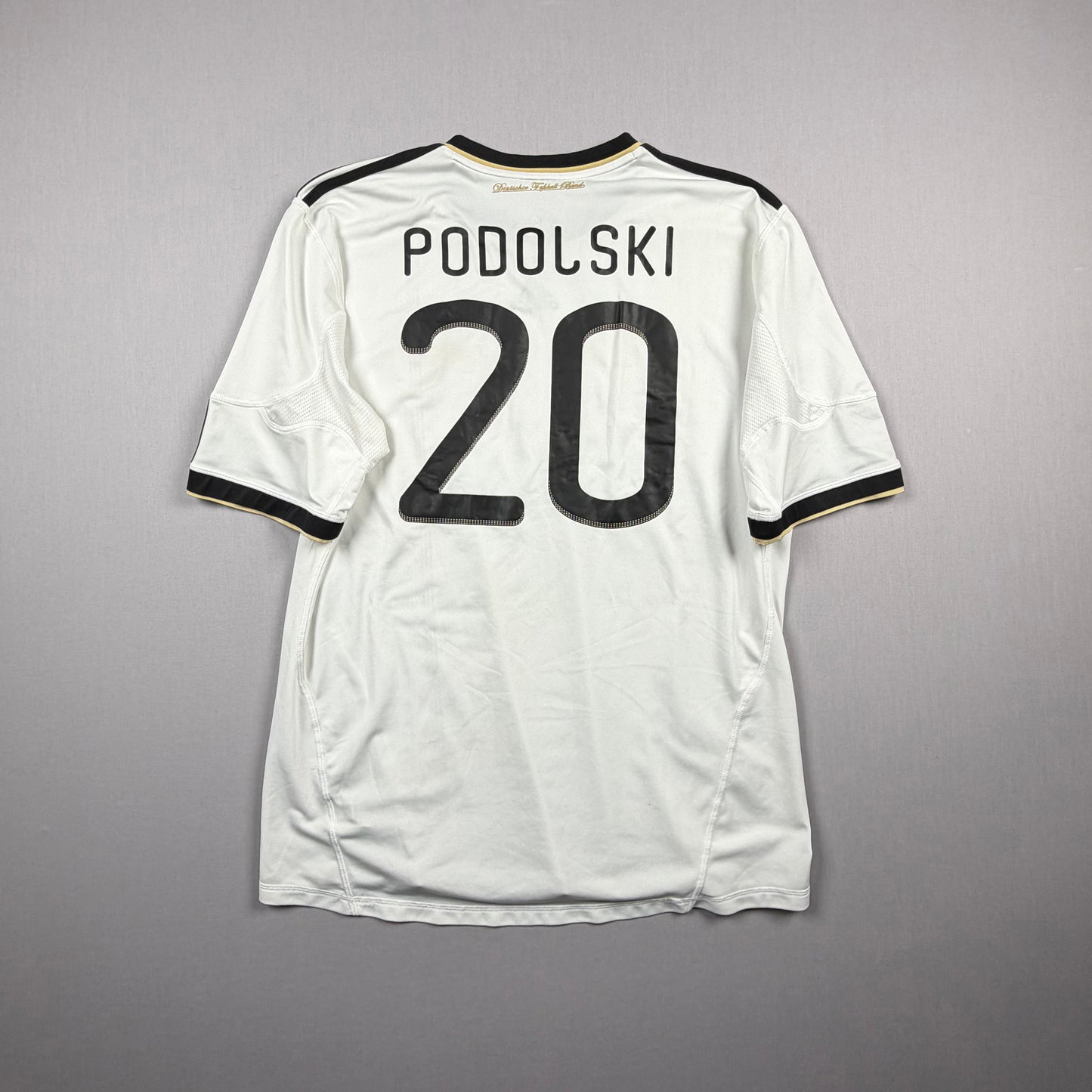 deutschland 2010 dfb trikot (2xl) "20 podolski" adidas