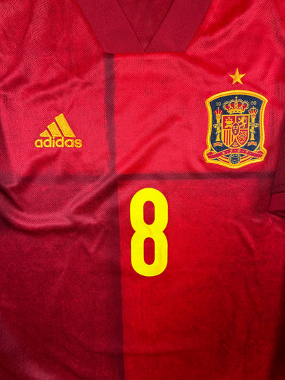 Spanien 2020 Trikot (M) "8 Xavi" Adidas
