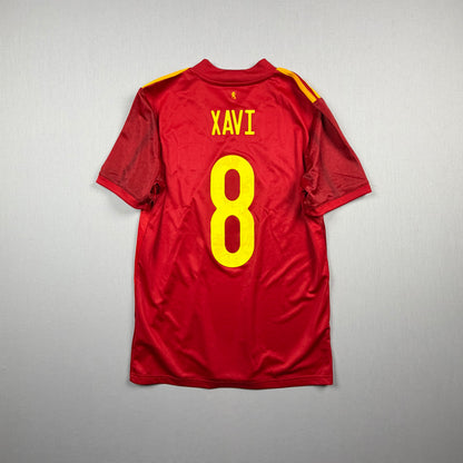 Spanien 2020 Trikot (M) "8 Xavi" Adidas