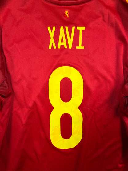 Spanien 2020 Trikot (M) "8 Xavi" Adidas