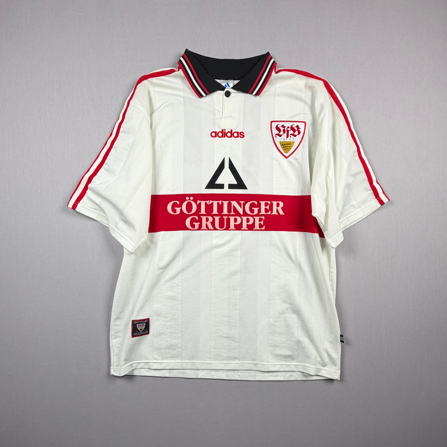 vfb stuttgart 97/98 vfb trikot (xl)  adidas