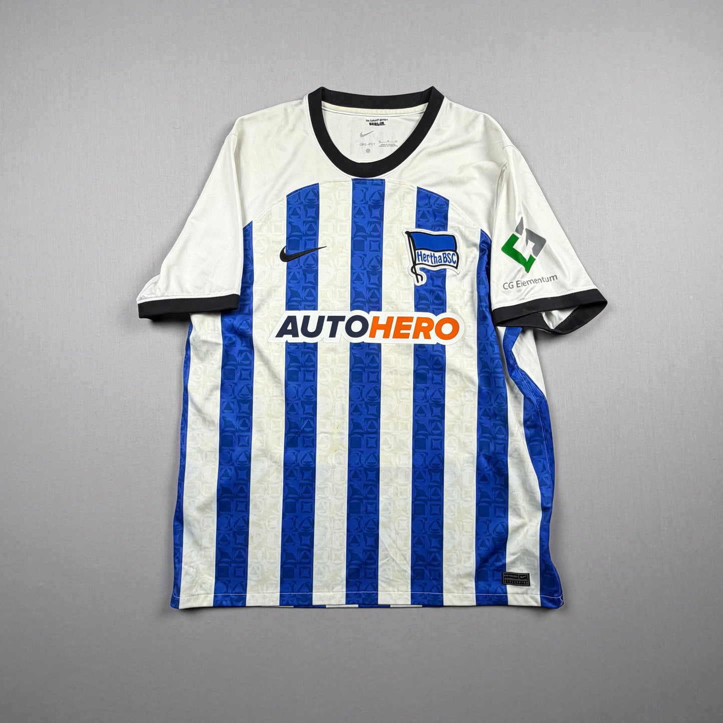 hertha bsc berlin 22/23 trikot (xl) "5 kovac" nike