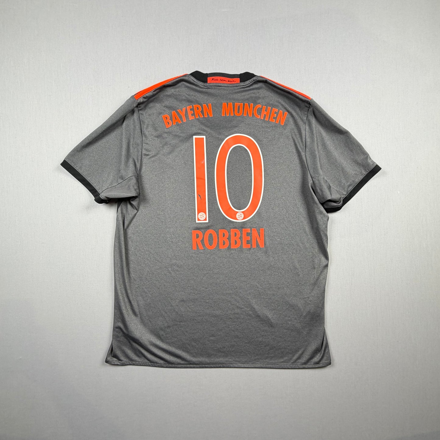 fc bayern münchen 16/17 fcb trikot (xl) "10 robben" adidas