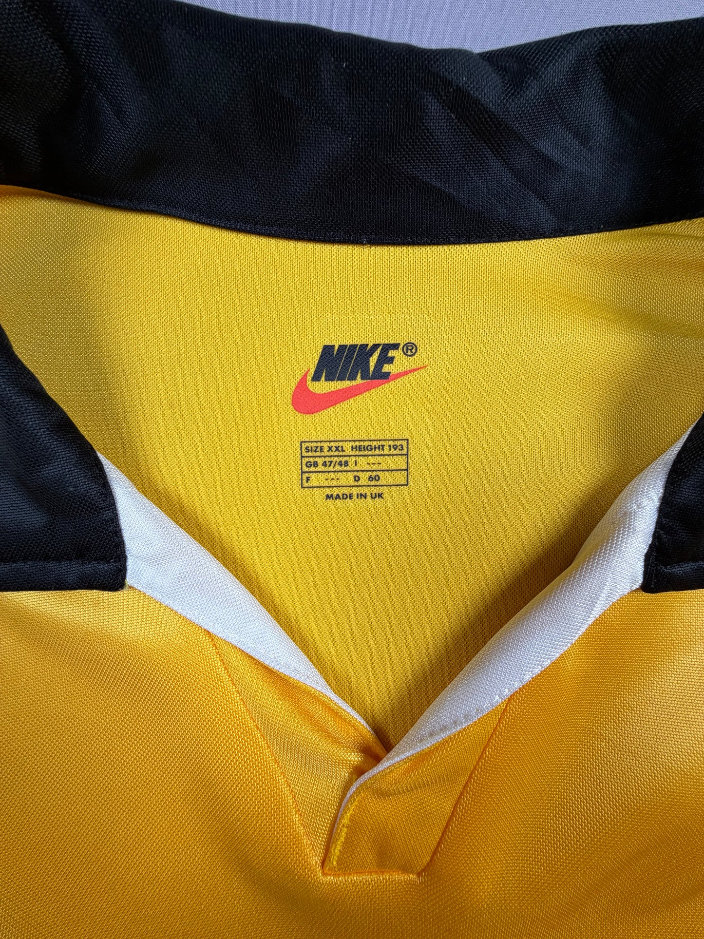 borussia dortmund 99/00 bvb trikot (xxl) nike