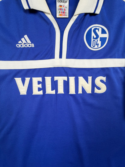 FC Schalke 04 00/01 S04 Trikot (XL) "10 Thon" Adidas