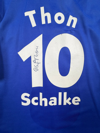 FC Schalke 04 00/01 S04 Trikot (XL) "10 Thon" Adidas