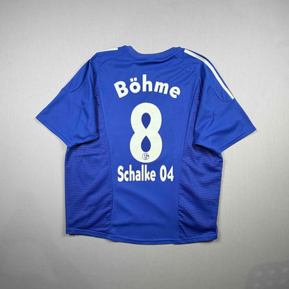 FC Schalke 04 02/03 Trikot (XXL) "8 Böhme" Adidas