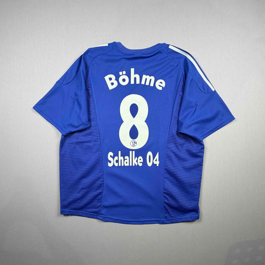 FC Schalke 04 02/03 Trikot (XXL) "8 Böhme" Adidas