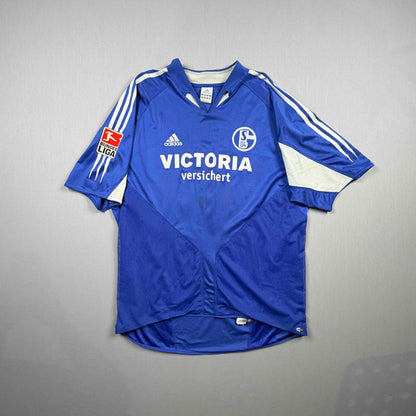 FC Schalke 04 04/05 S04 Trikot (XL) "18 Rafinha" Adidas