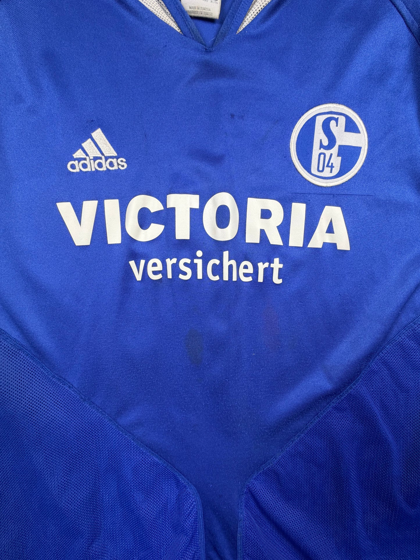fc schalke 04 04/05 s04 trikot (xl) "18 rafinha" adidas