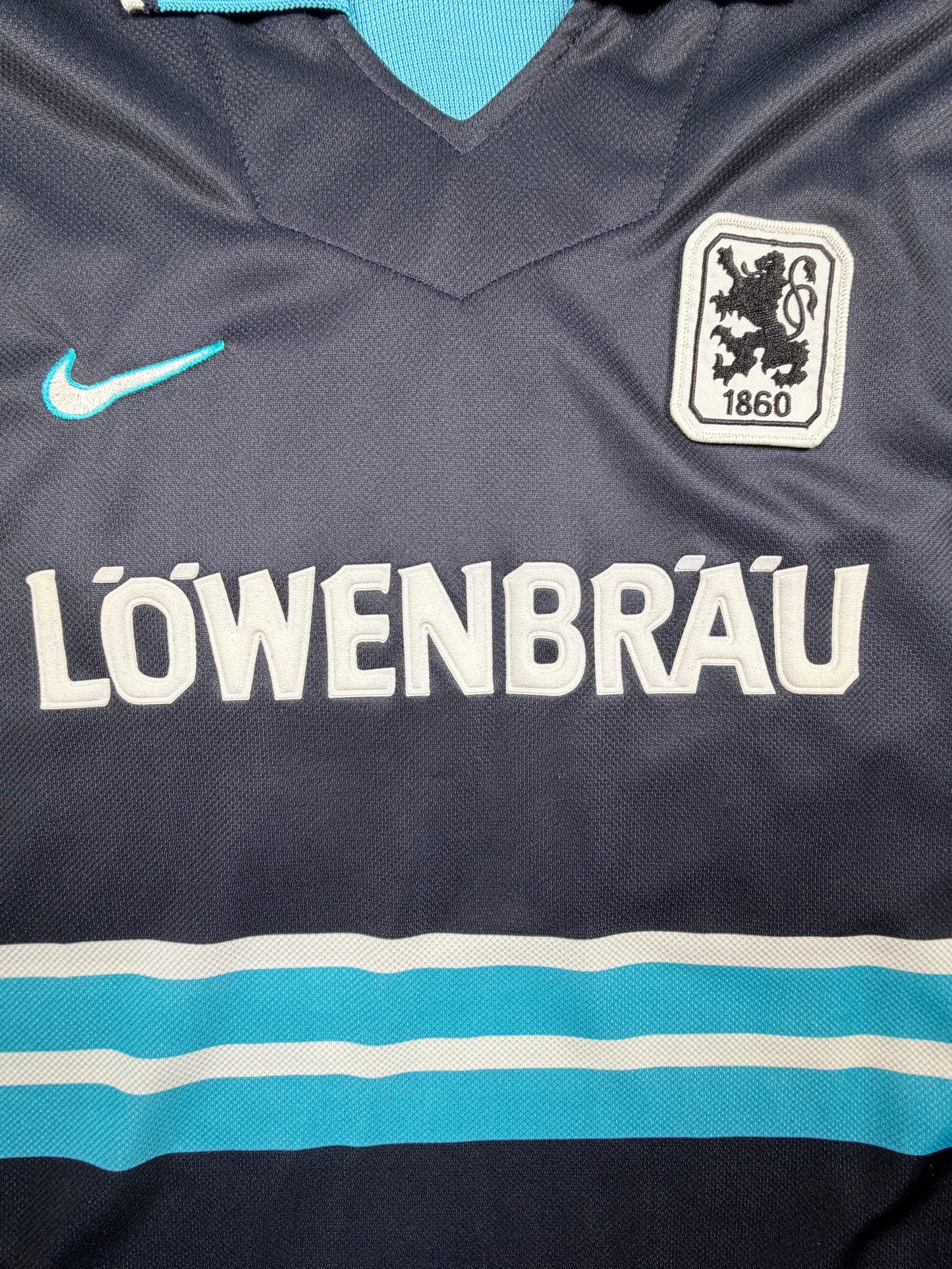 1860 münchen 97/98 tsv trikot (xl) "2 kientz" nike