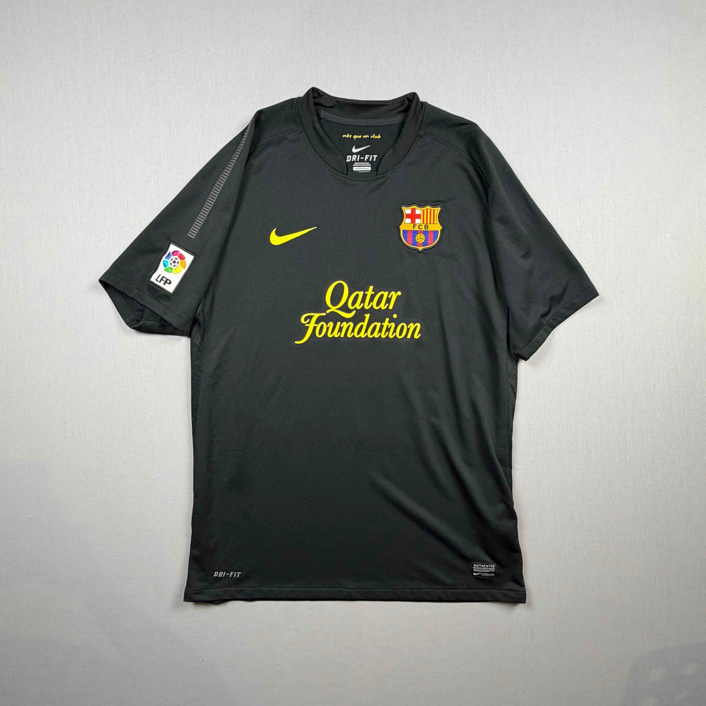 fc barcelona 11/12 fcb trikot (l) "6 xavi" nike