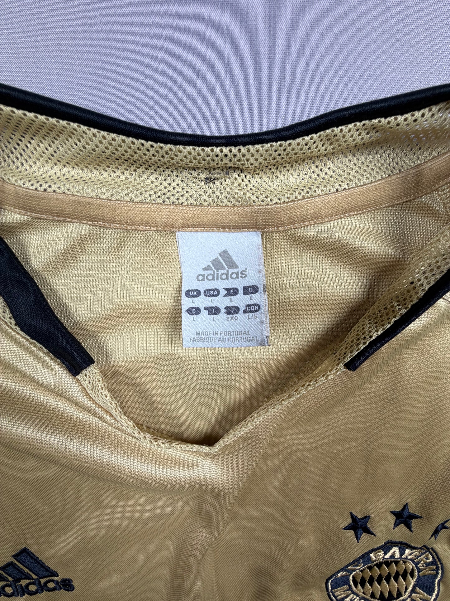 fc bayern münchen 04/05 fcb trikot (l)  adidas