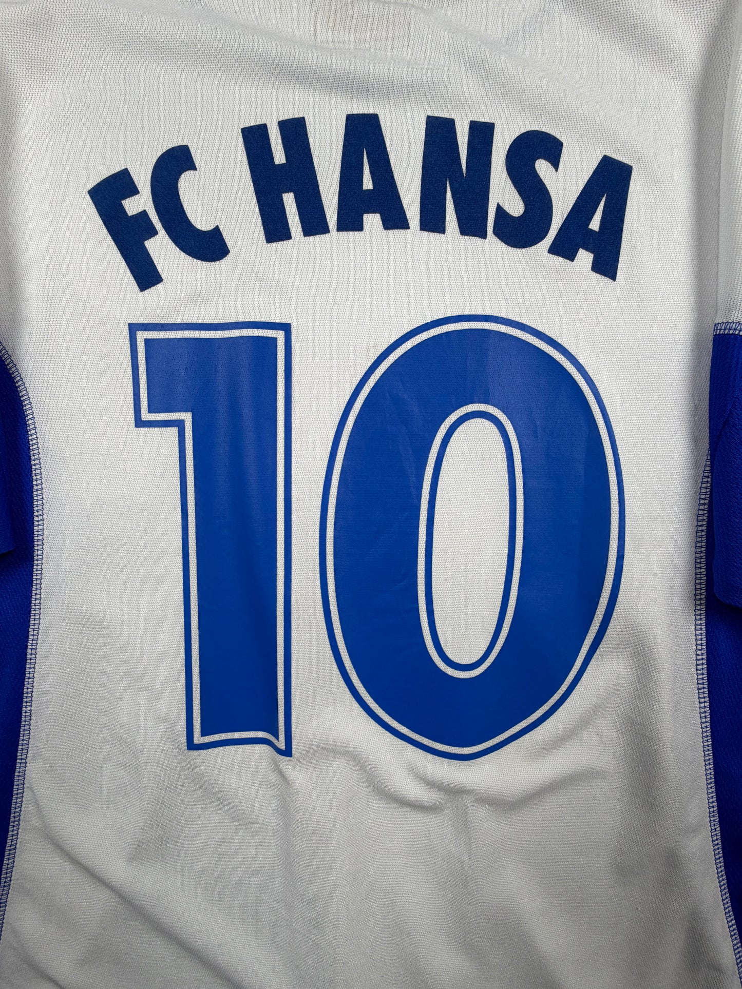 hansa rostock 02/03 fch trikot (xxl) "10" jako