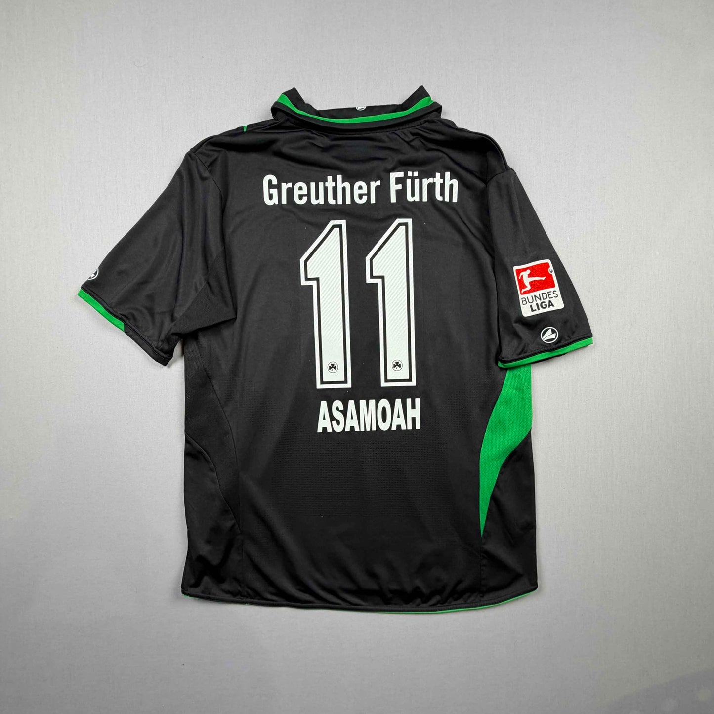 greuther fürth 10/12 sgf trikot (xl) "14 asamoah" jako