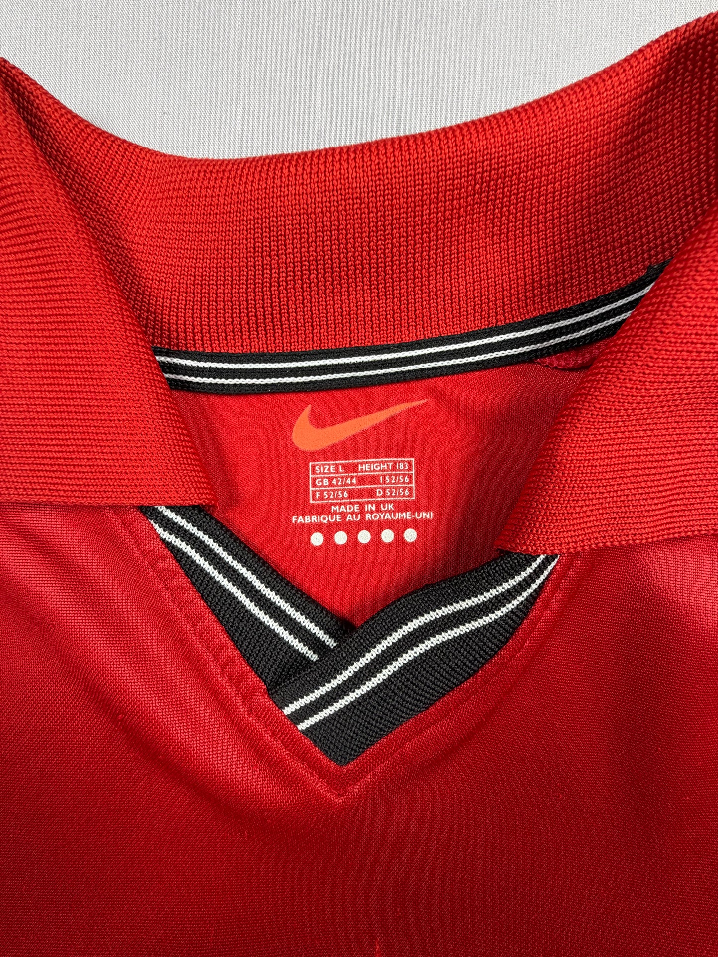 1. fc kaiserslautern 99/00 fck trikot (l) "30 basler" nike