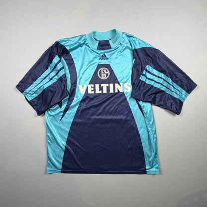 FC Schalke 04 99/00 S04 Trikot (XL) "1 Reck" Adidas