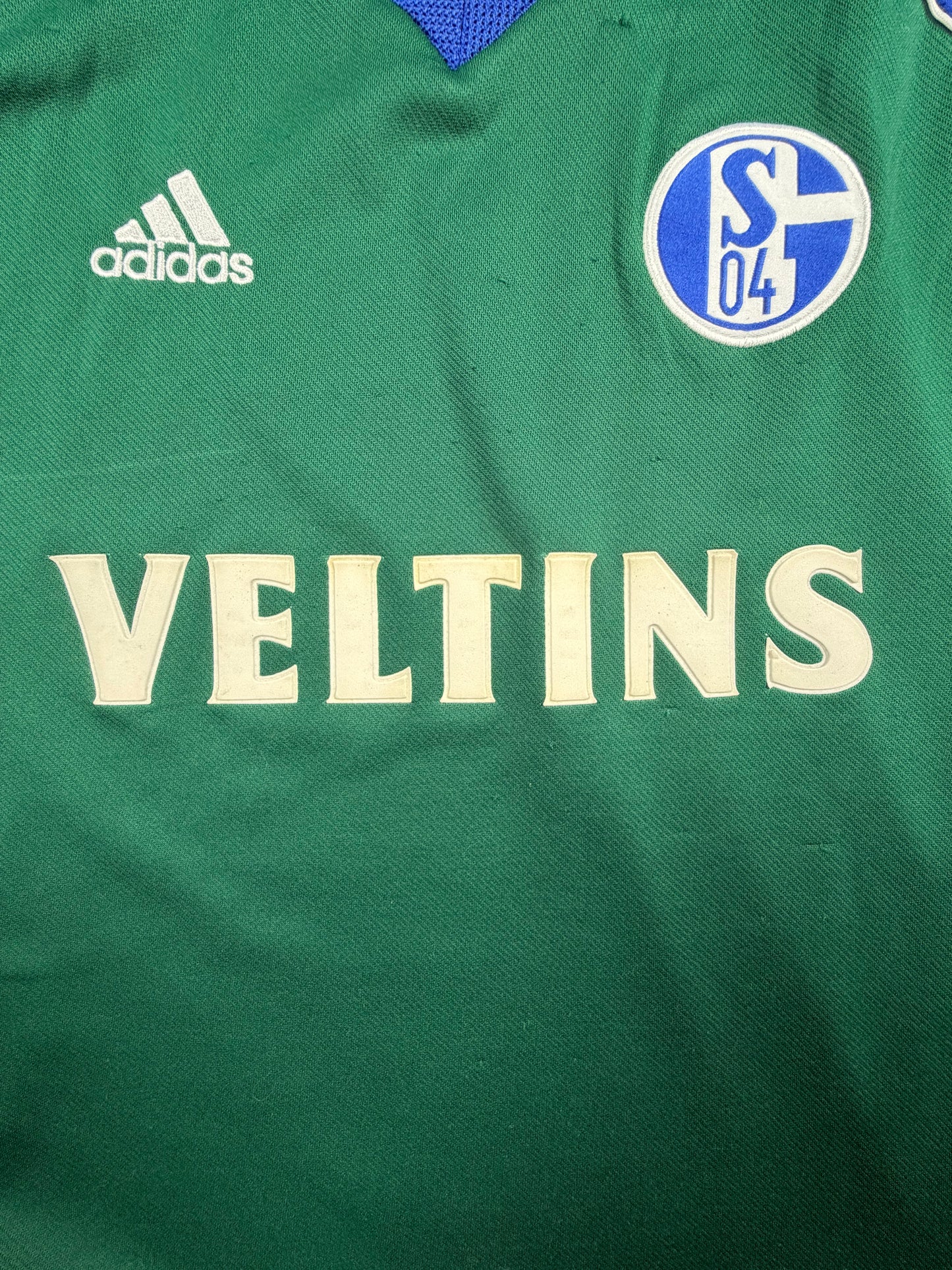 fc schalke 04 00/01 s04 trikot (l/xl) adidas
