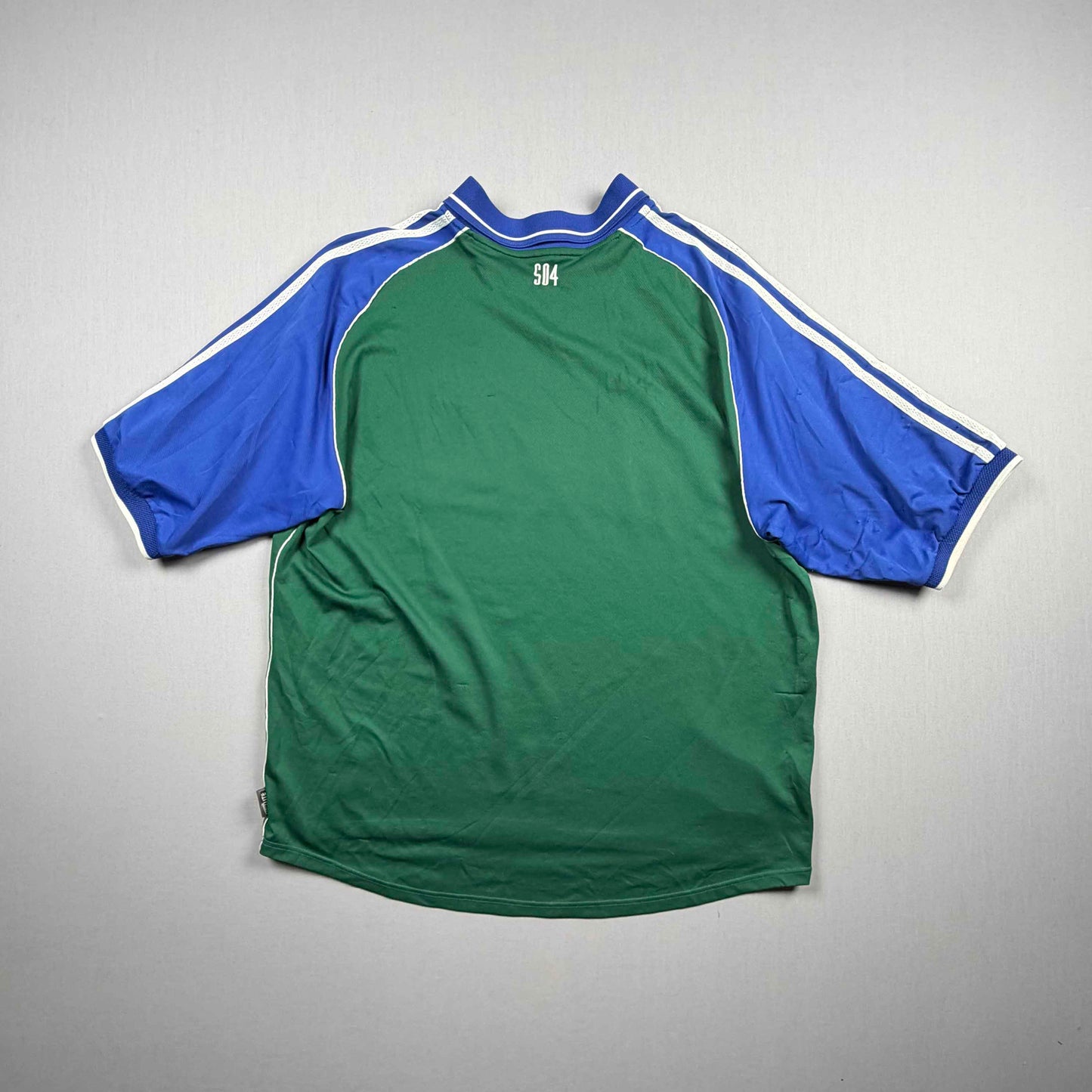 fc schalke 04 00/01 s04 trikot (l/xl) adidas