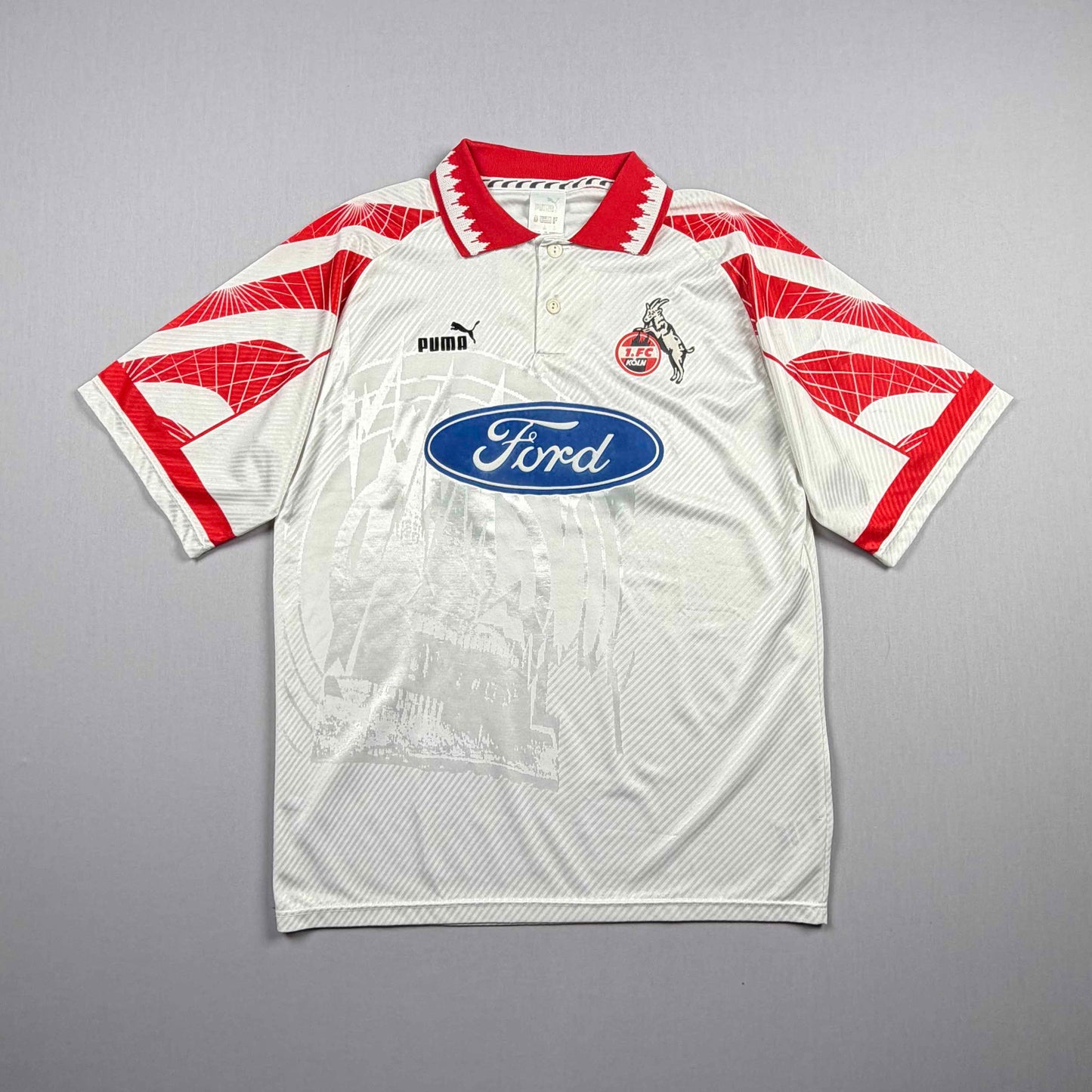 1. fc köln 96/97 fc trikot (l) "9 polster" puma