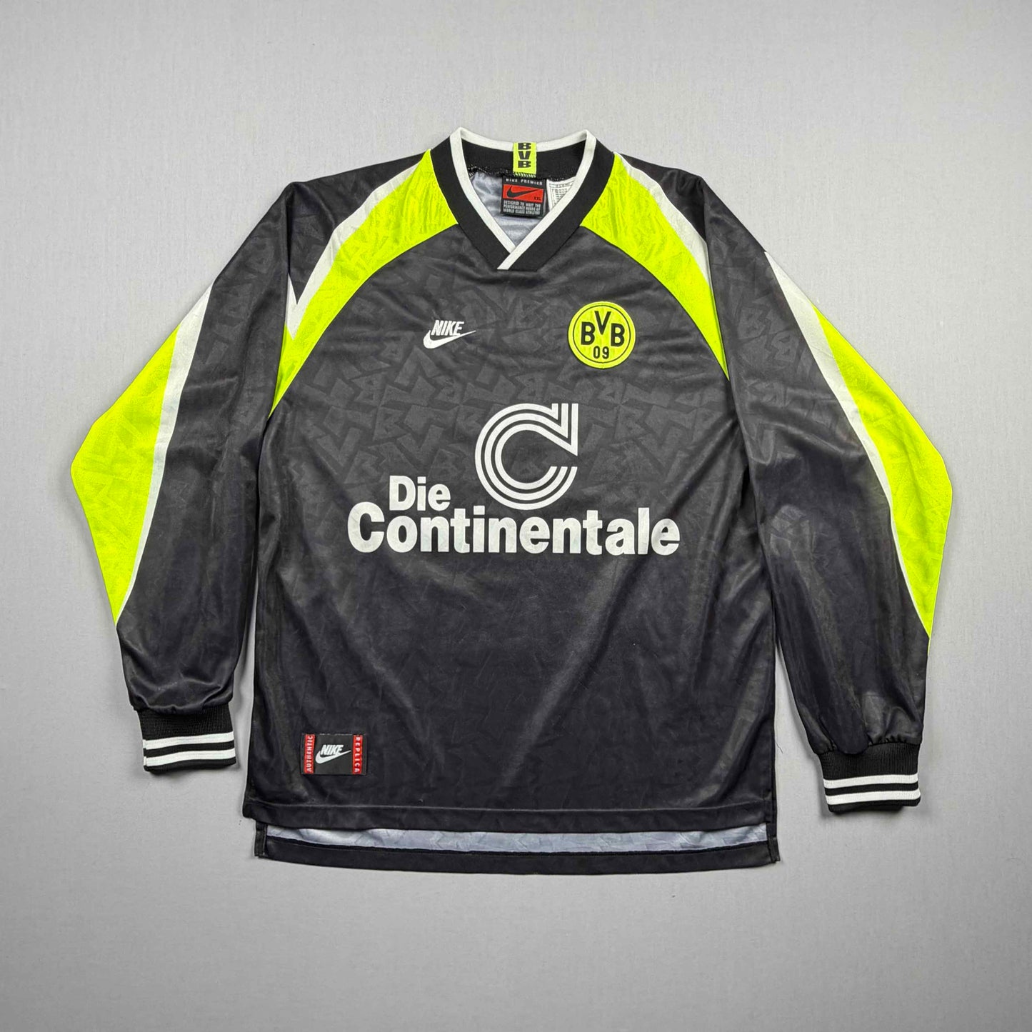 borussia dortmund 95/96 bvb trikot (xxl) "10 möller" nike