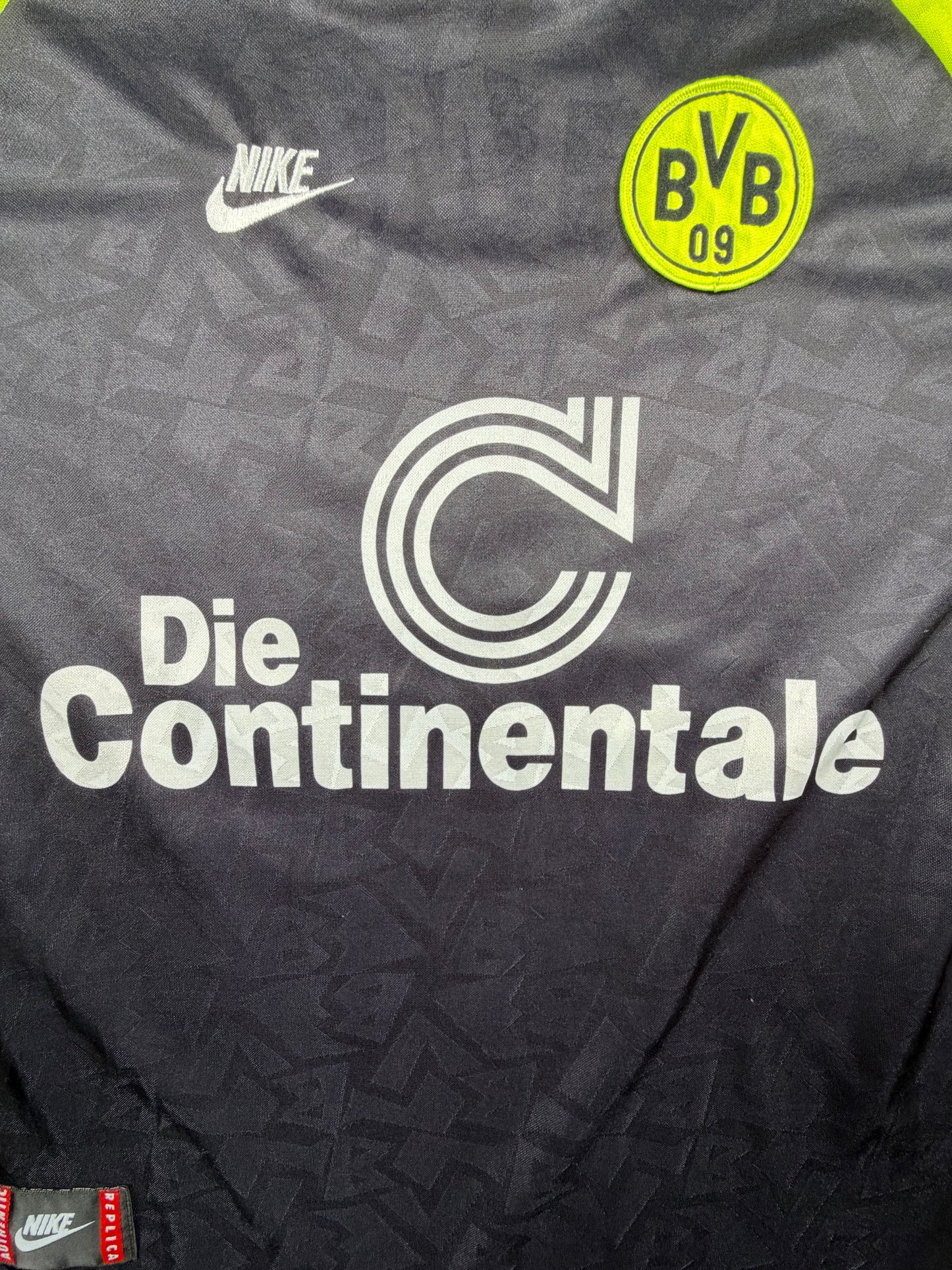 borussia dortmund 95/96 bvb trikot (xxl) "10 möller" nike