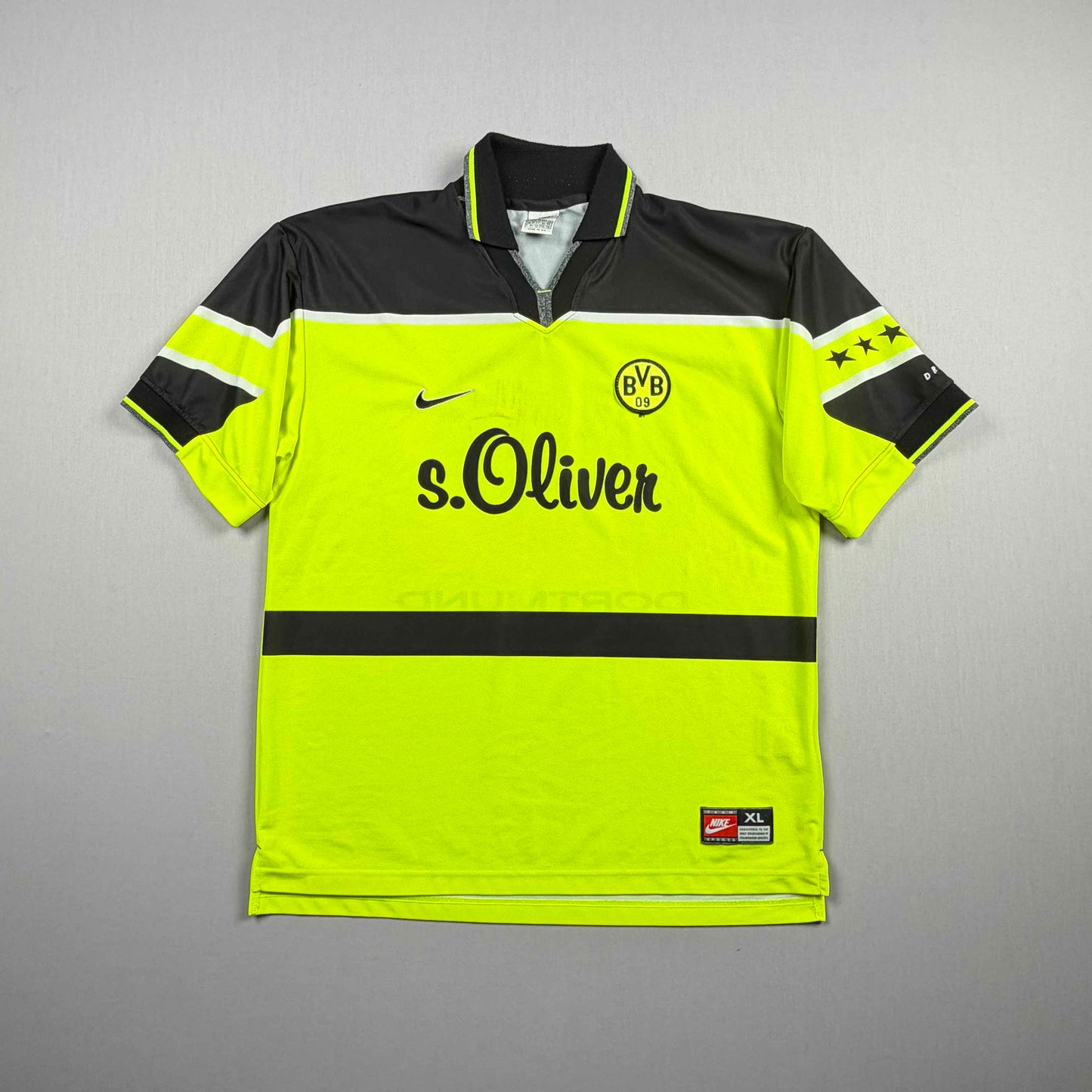 borussia dortmund 97/98 bvb trikot (xl) nike