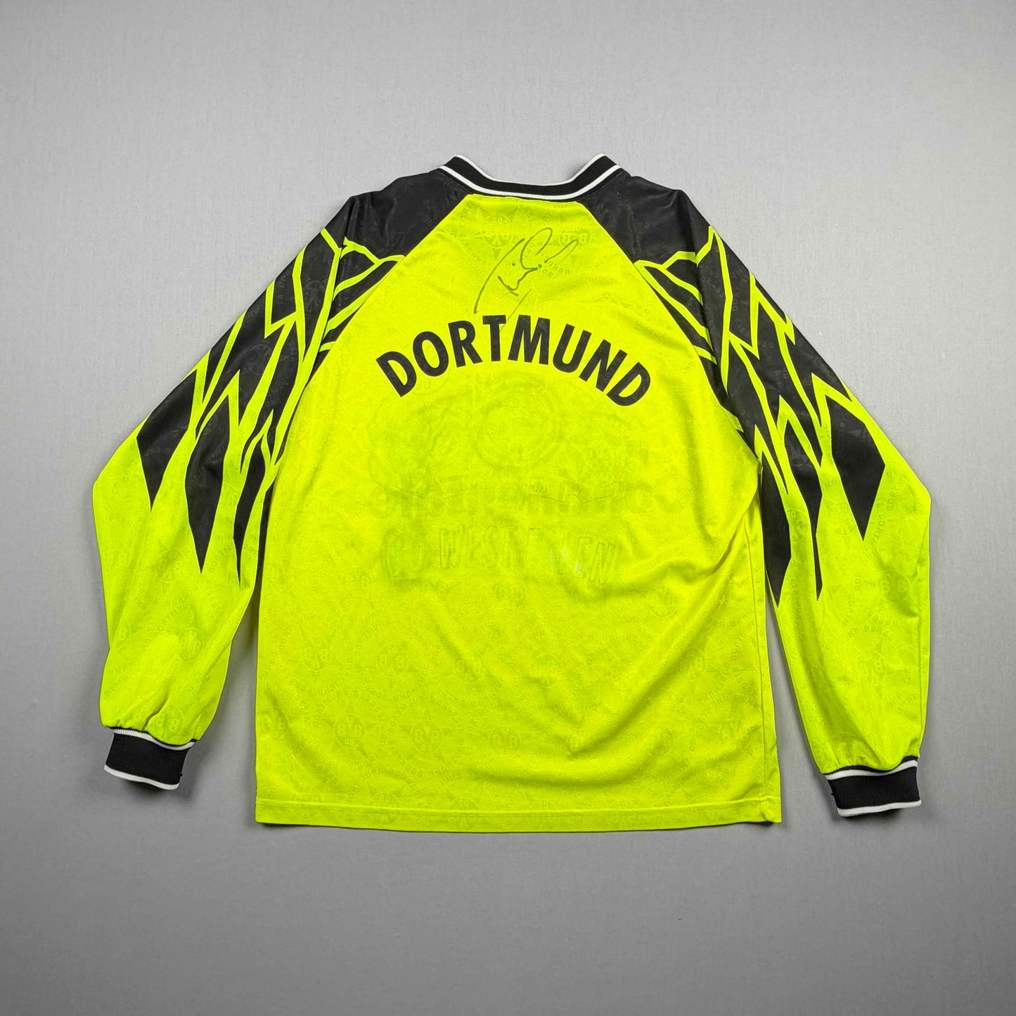 borussia dortmund 94/95 bvb trikot (l) nike