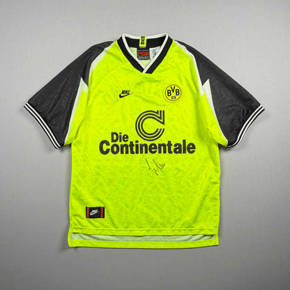 Borussia Dortmund 95/96 BVB Trikot (XL) "6 Sammer" Nike