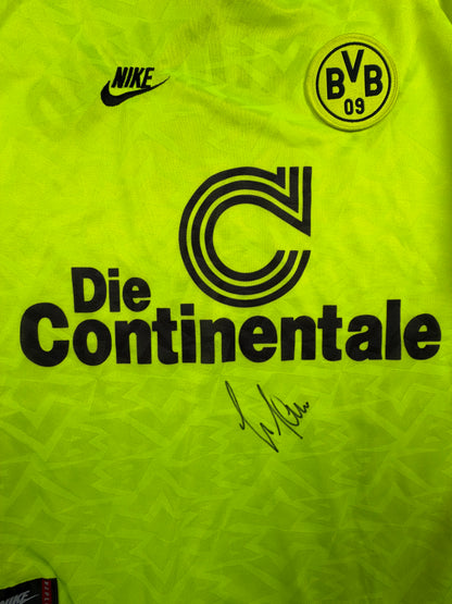 Borussia Dortmund 95/96 BVB Trikot (XL) "6 Sammer" Nike