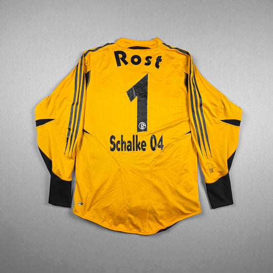 FC Schalke 04 04/05 S04 Trikot (M) "1 Rost" Adidas