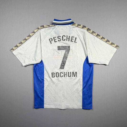 VfL Bochum 99/01 VfL Trikot (XL) "7 Peschel" Globetrotter