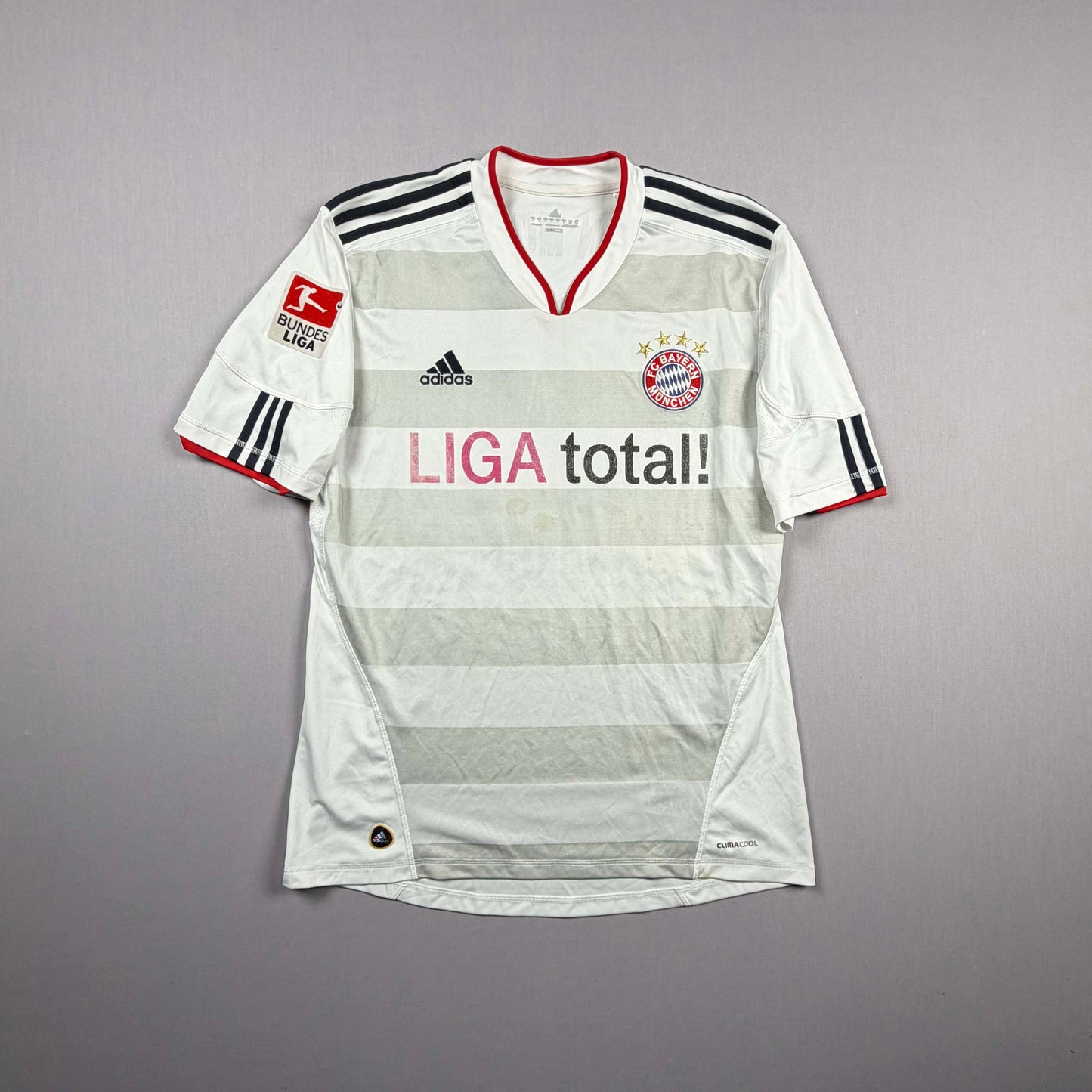 fc bayern münchen 10/11 trikot (l) "31 schweinsteiger" adidas