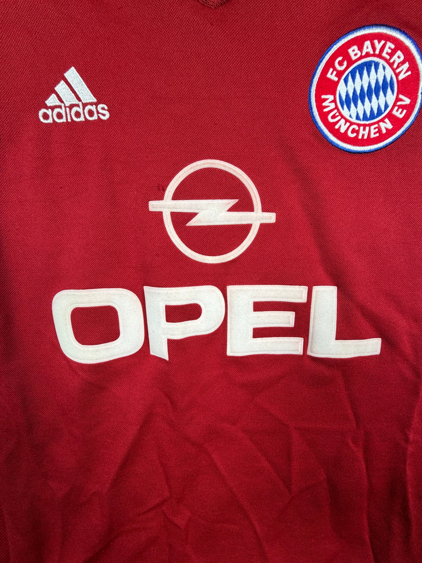 fc bayern münchen 01/02 fcb trikot (176 fitted s) "13 ballack" adidas