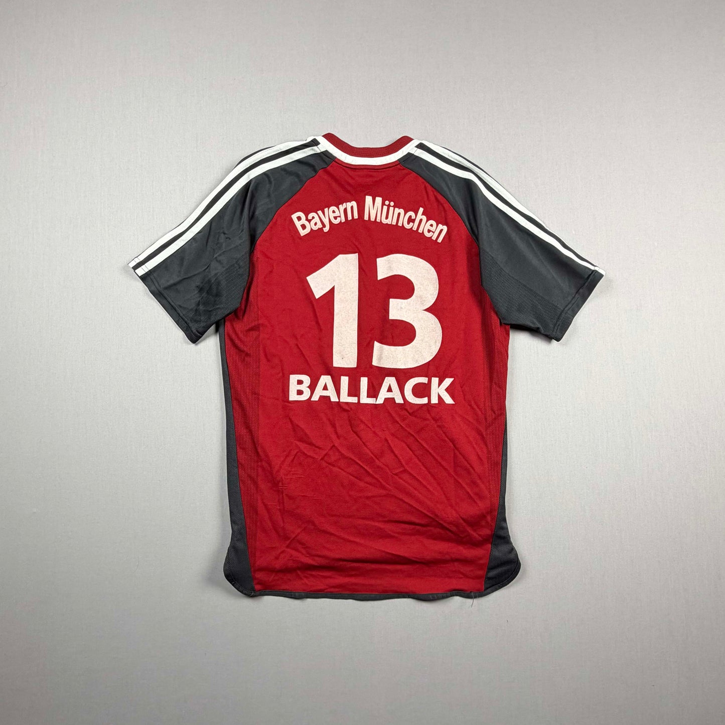 fc bayern münchen 01/02 fcb trikot (176 fitted s) "13 ballack" adidas